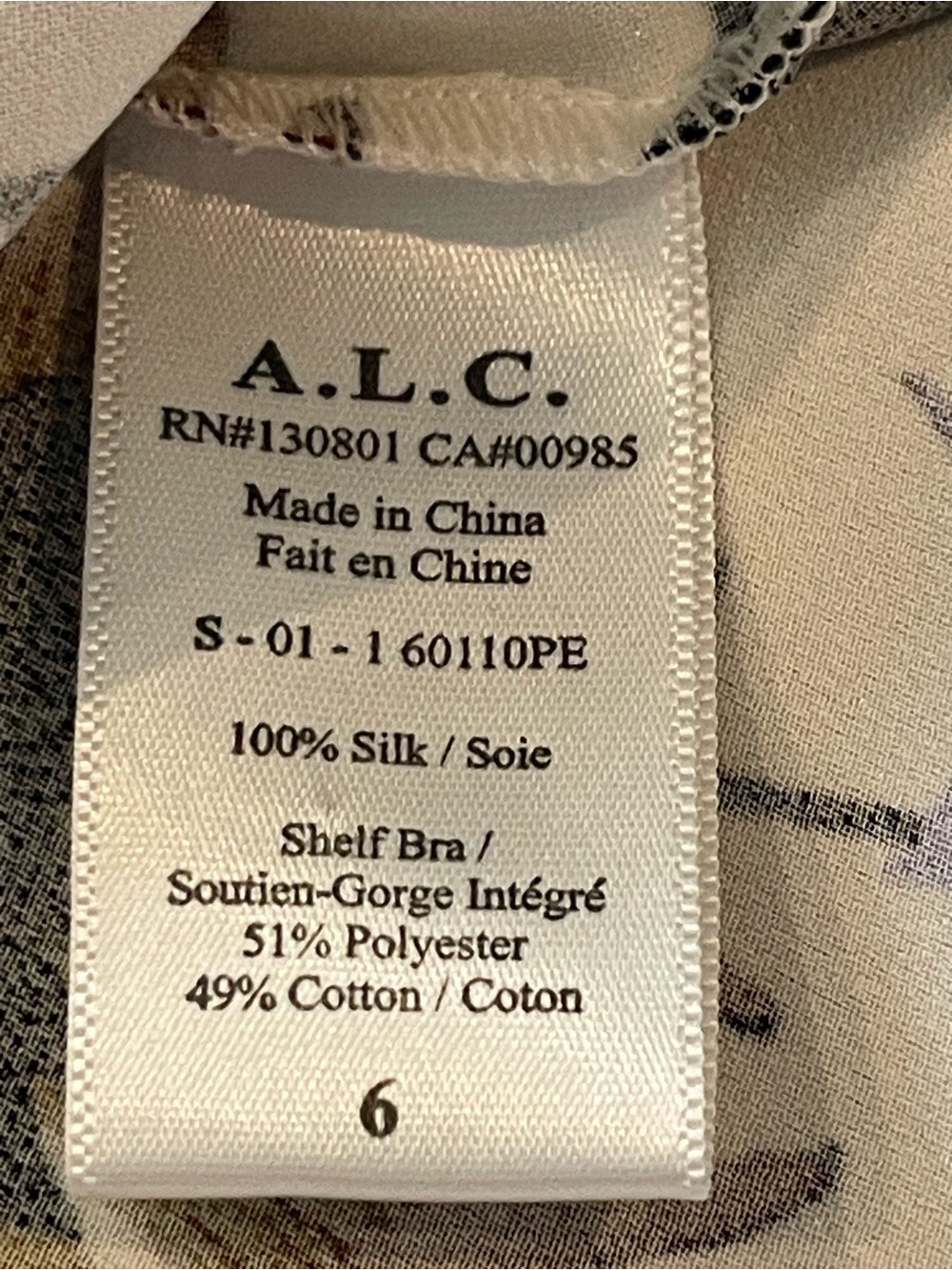 A.L.C. Romy Strapless Ruffle Mini Dress In White Floral, 100% Silk, Size 6 - Picture 10 of 16